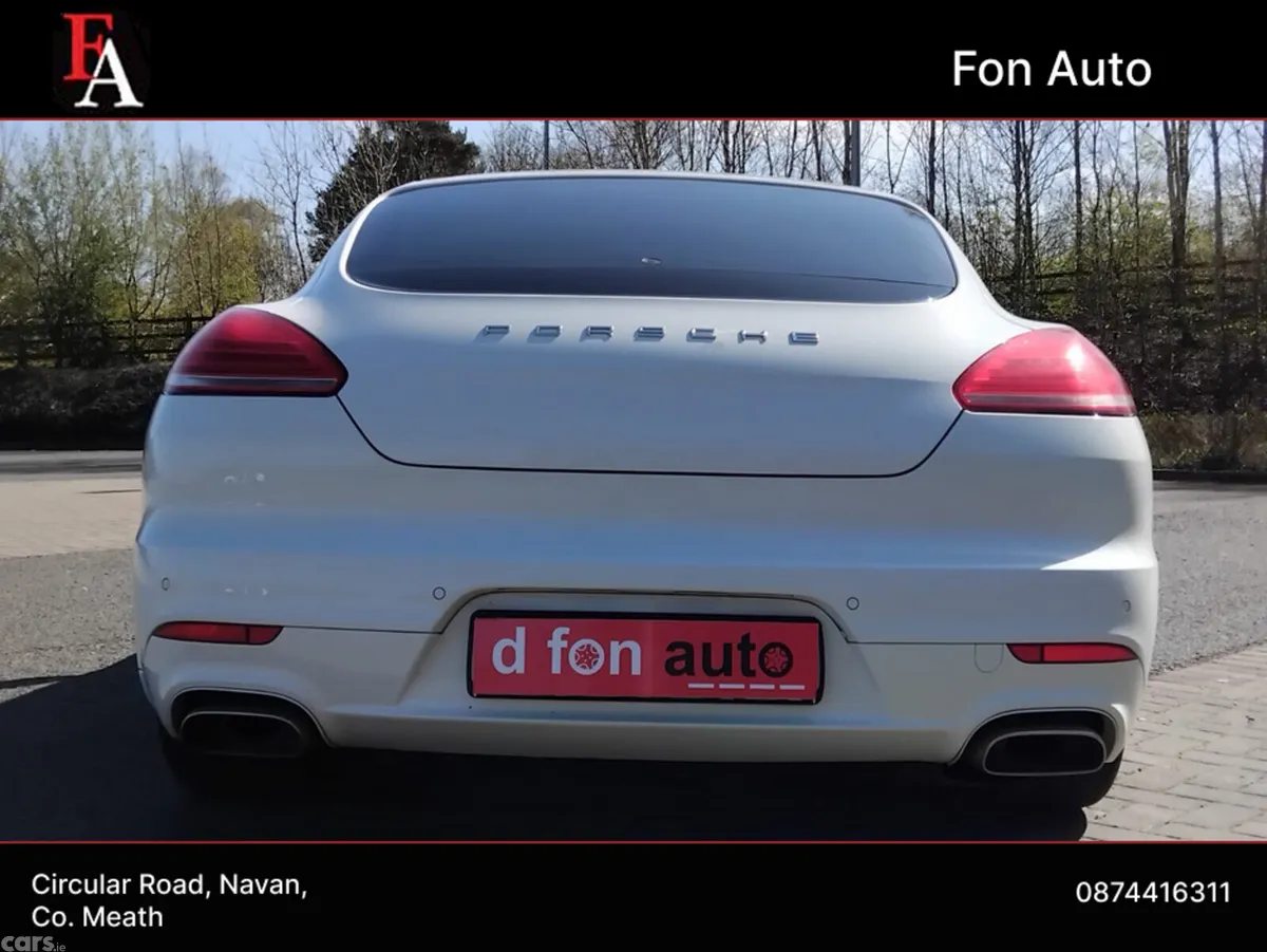 Porsche Panamera Hatchback, Diesel, 2015, White