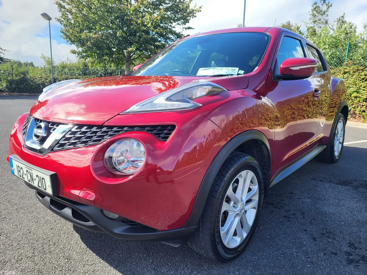 Nissan Juke SUV, Diesel, 2018, Red