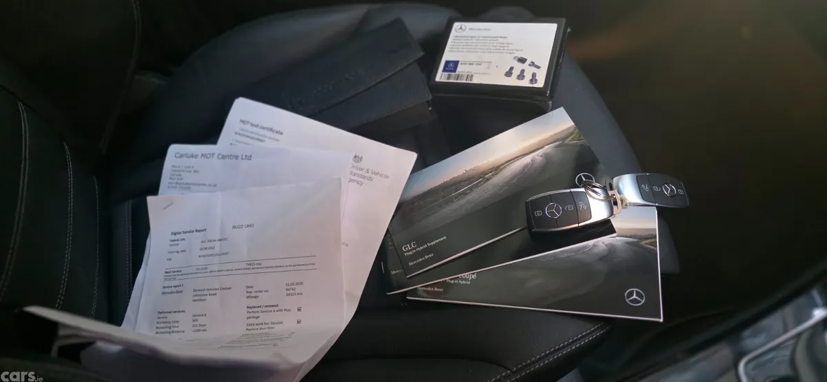 Mercedes-Benz GLC SUV, Diesel Plug-in Hybrid, 2022, Grey