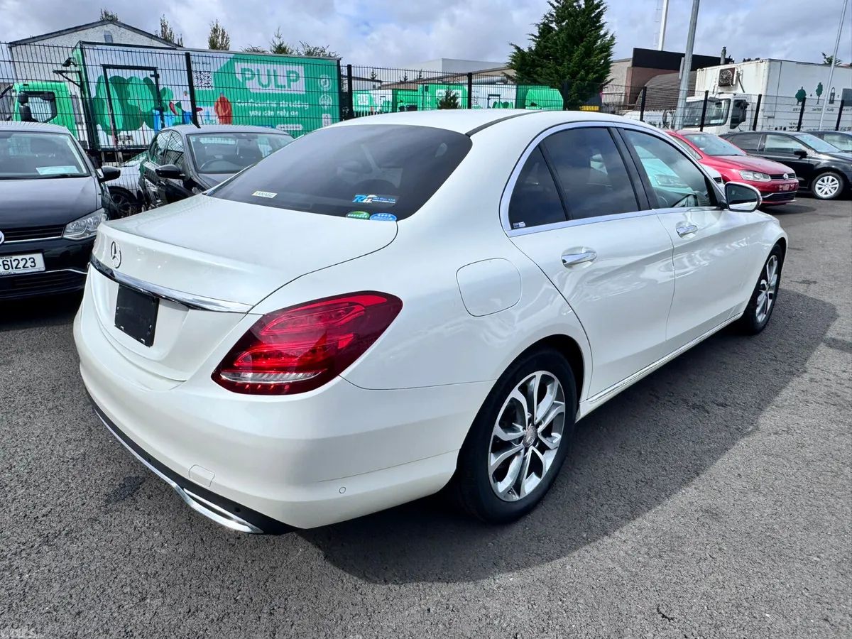 Mercedes-Benz C-Class Saloon, Petrol, 2016, White