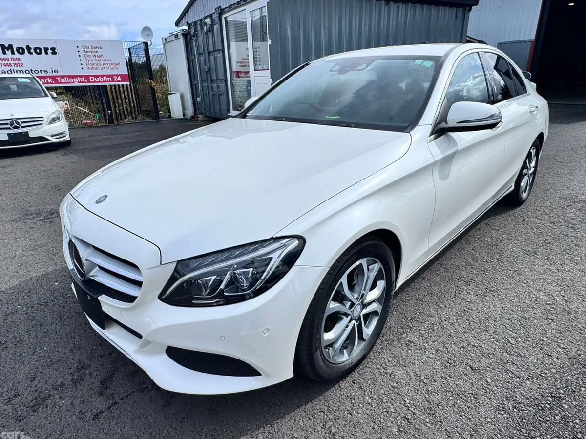 Mercedes-Benz C-Class Saloon, Petrol, 2016, White