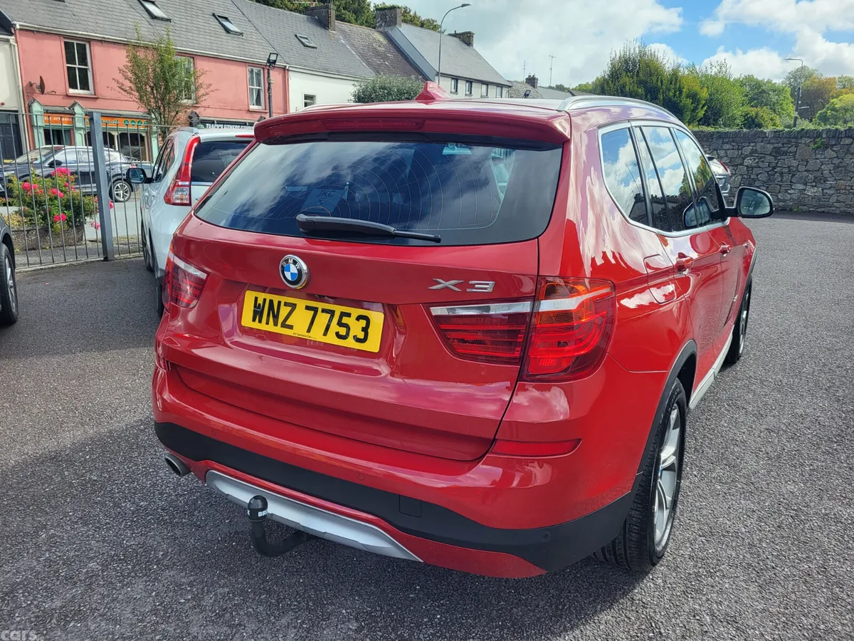 BMW X3 SUV, Diesel, 2017, Red