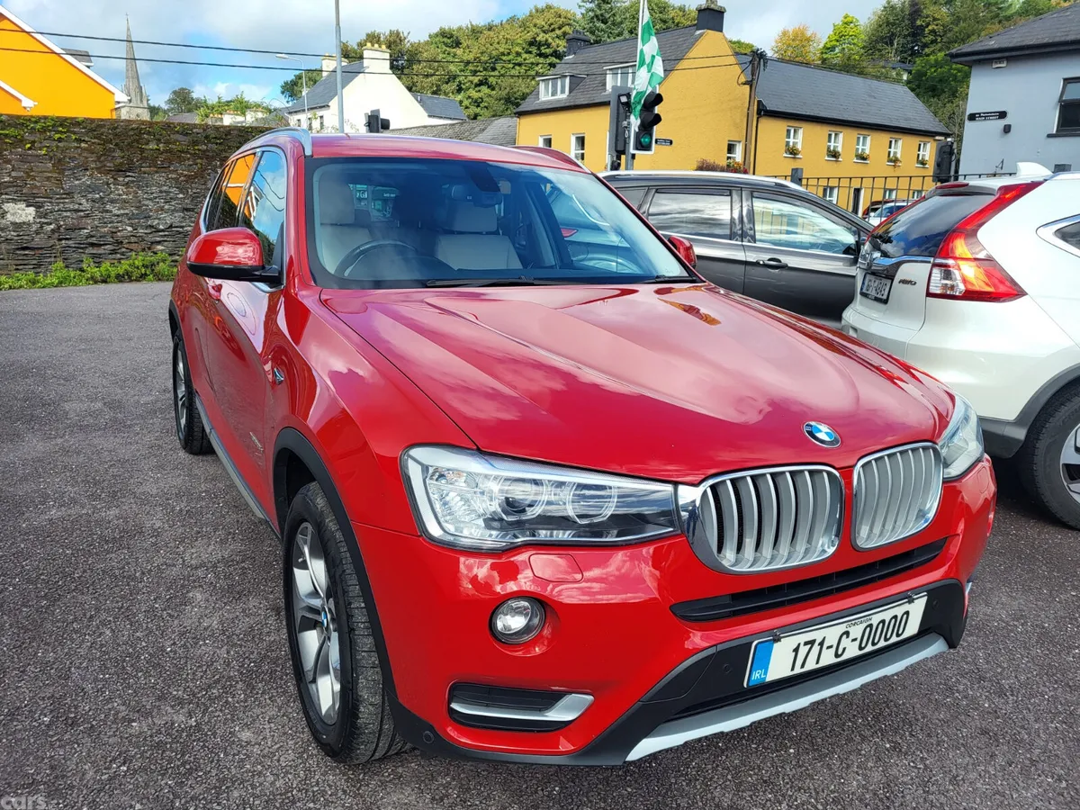 BMW X3 SUV, Diesel, 2017, Red