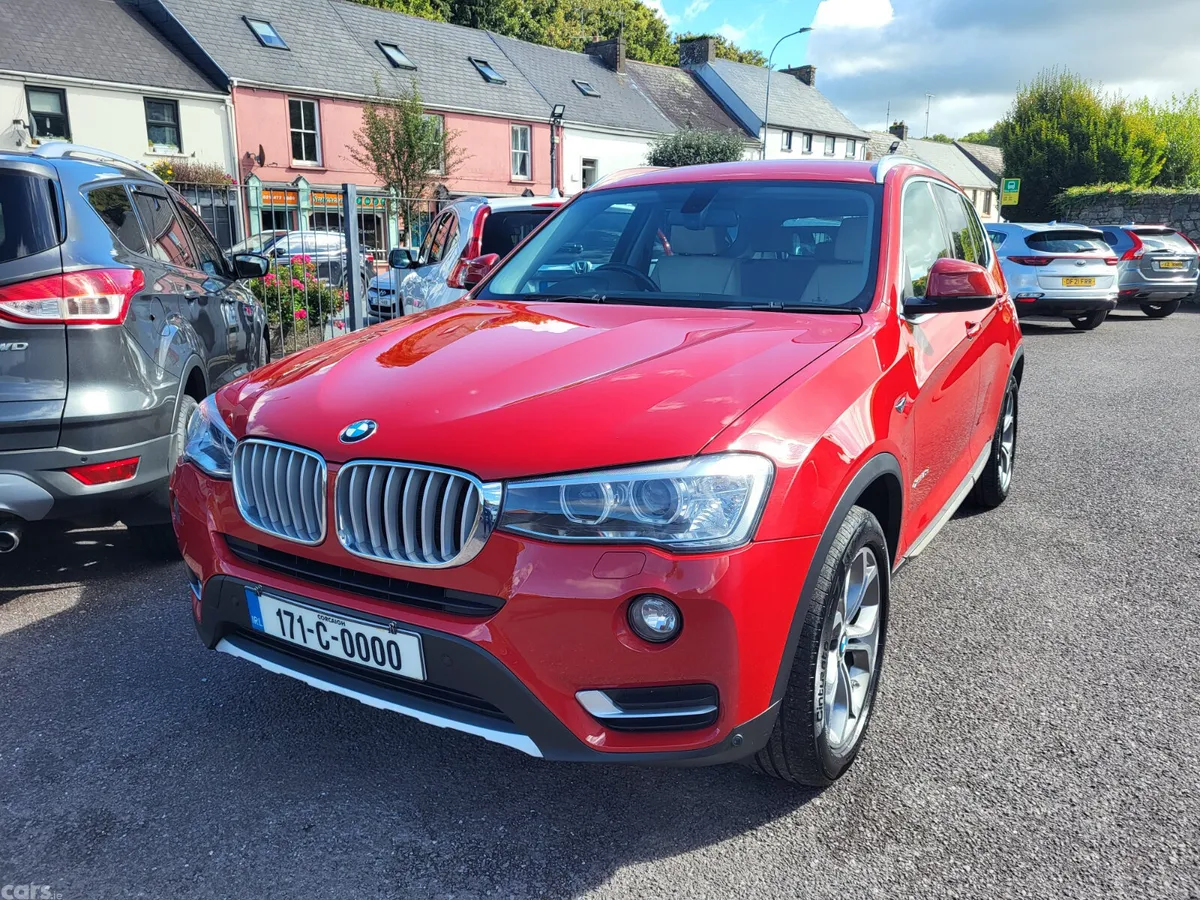 BMW X3 SUV, Diesel, 2017, Red