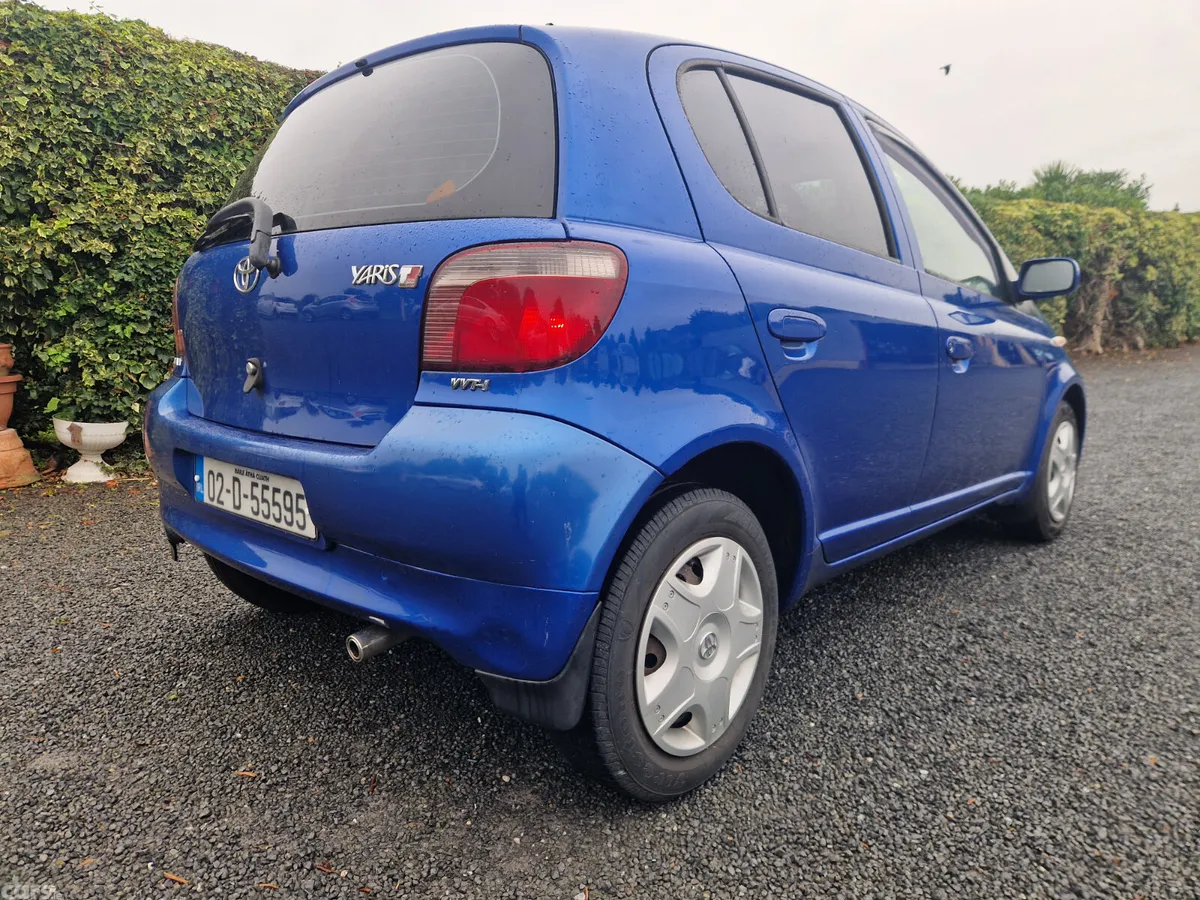 Toyota Yaris Hatchback, Petrol, 2002, Blue