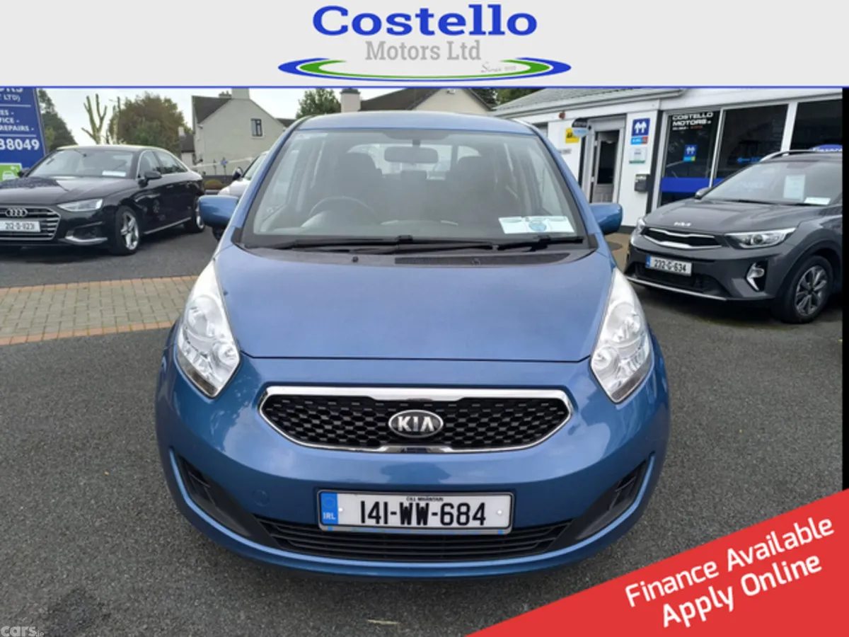 Kia Venga MPV, Petrol, 2014, Blue