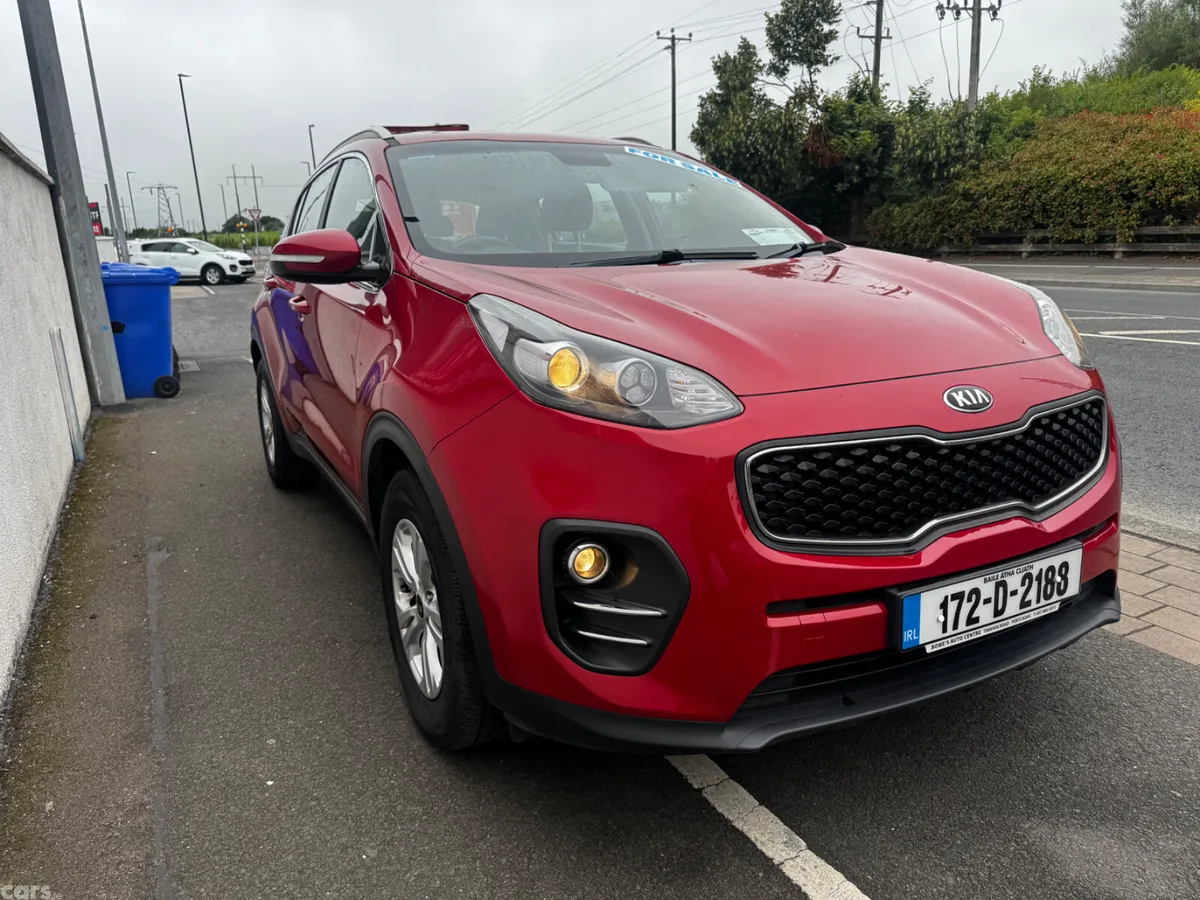 Kia Sportage SUV, Diesel, 2017, Red