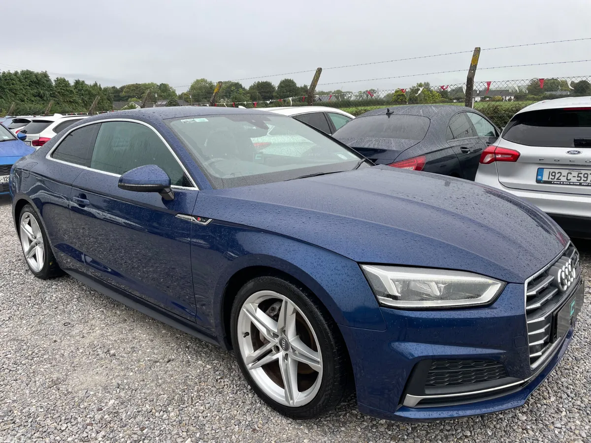Audi A5 Coupe, Diesel, 2017, Blue