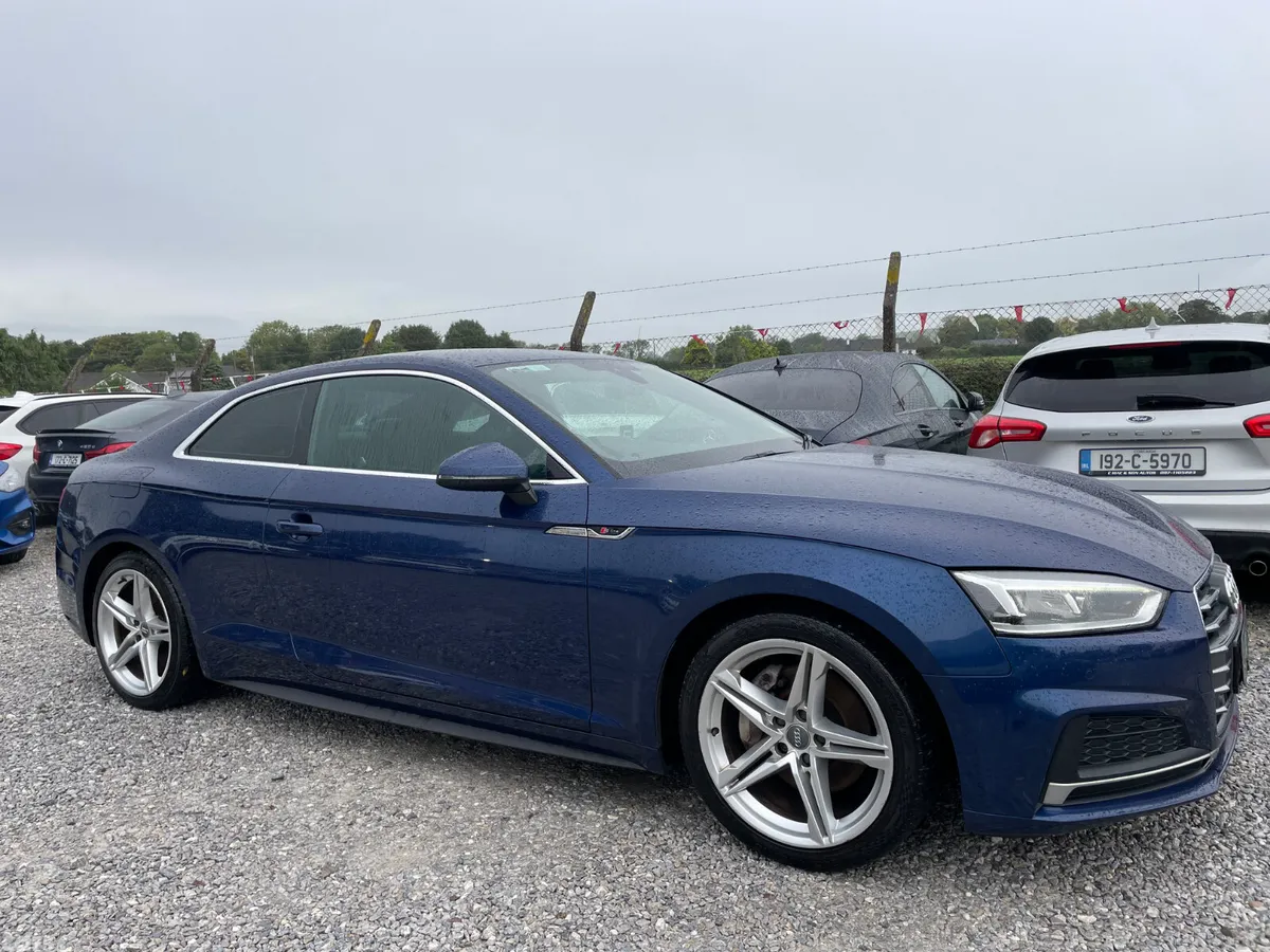 Audi A5 Coupe, Diesel, 2017, Blue