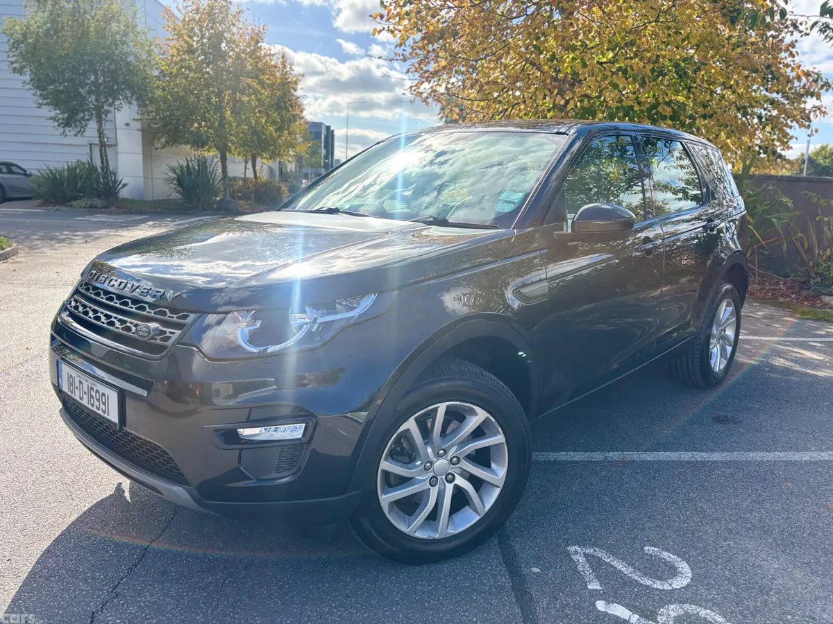 Land Rover Discovery Sport SUV, Diesel, 2018, Black