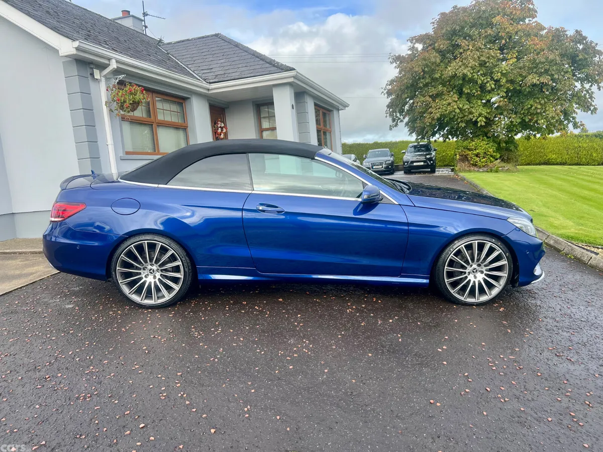 Mercedes-Benz E-Class Convertible, Diesel, 2016, Blue