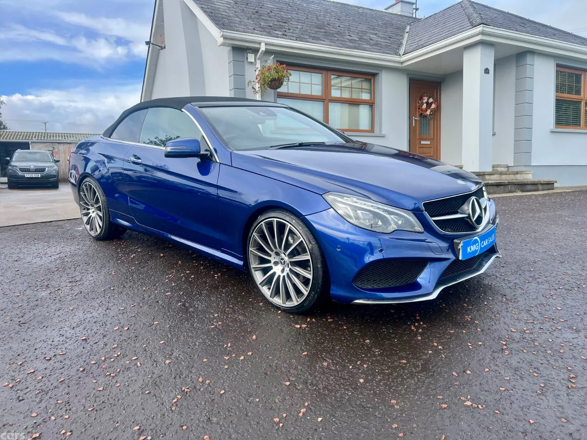 Mercedes-Benz E-Class Convertible, Diesel, 2016, Blue