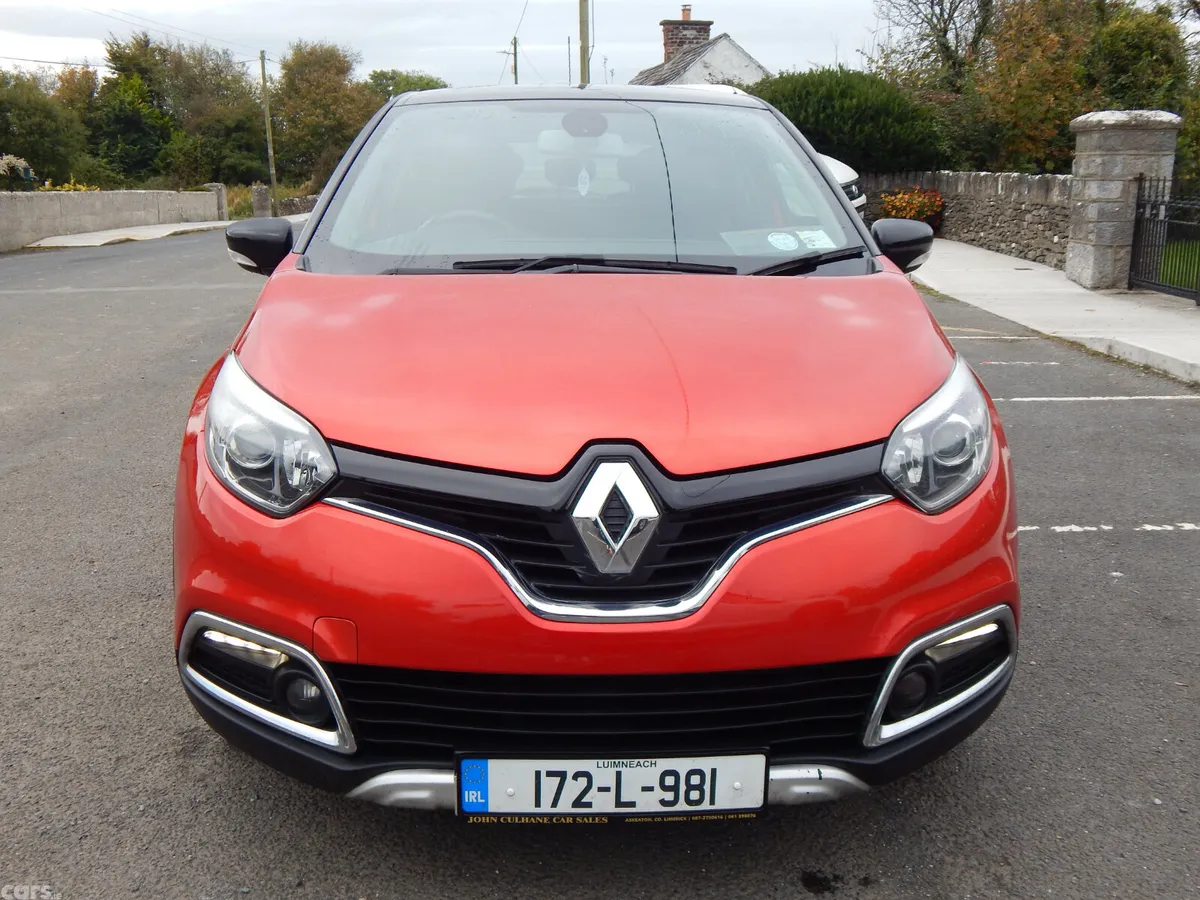 Renault Captur Hatchback, Diesel, 2017, Red