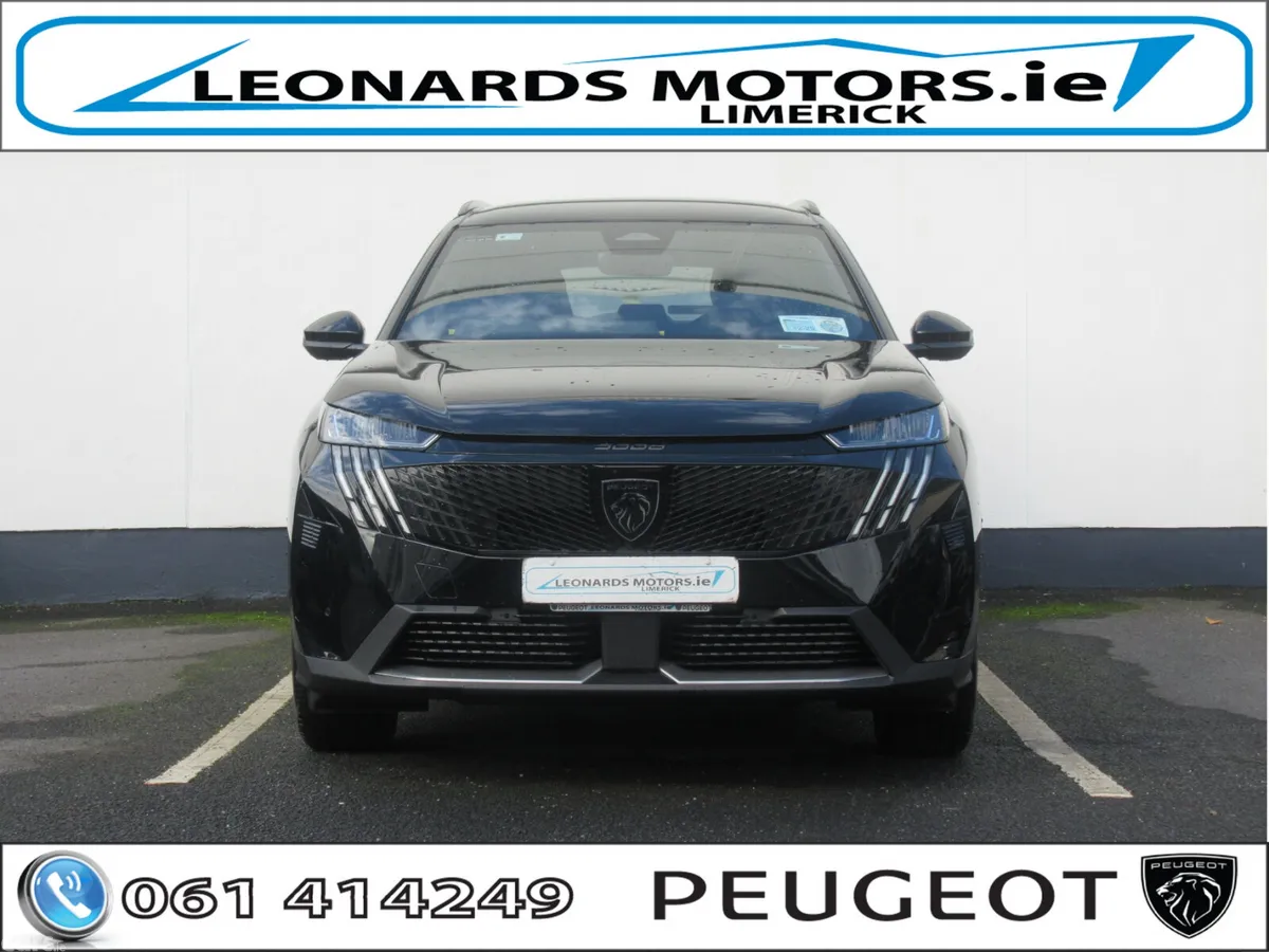 Peugeot 5008 SUV, Petrol Hybrid, 2025, Black