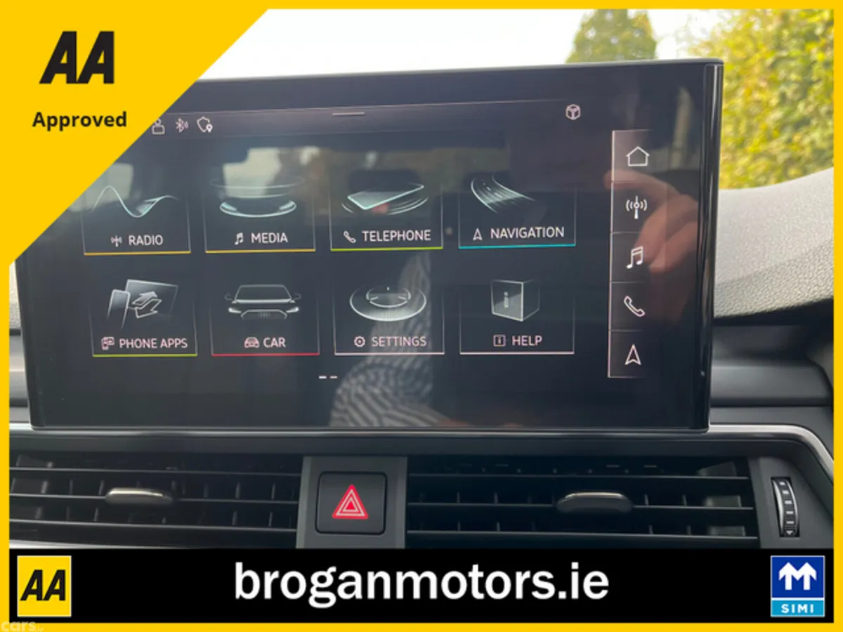 Audi A4 Saloon, Diesel, 2020, Blue