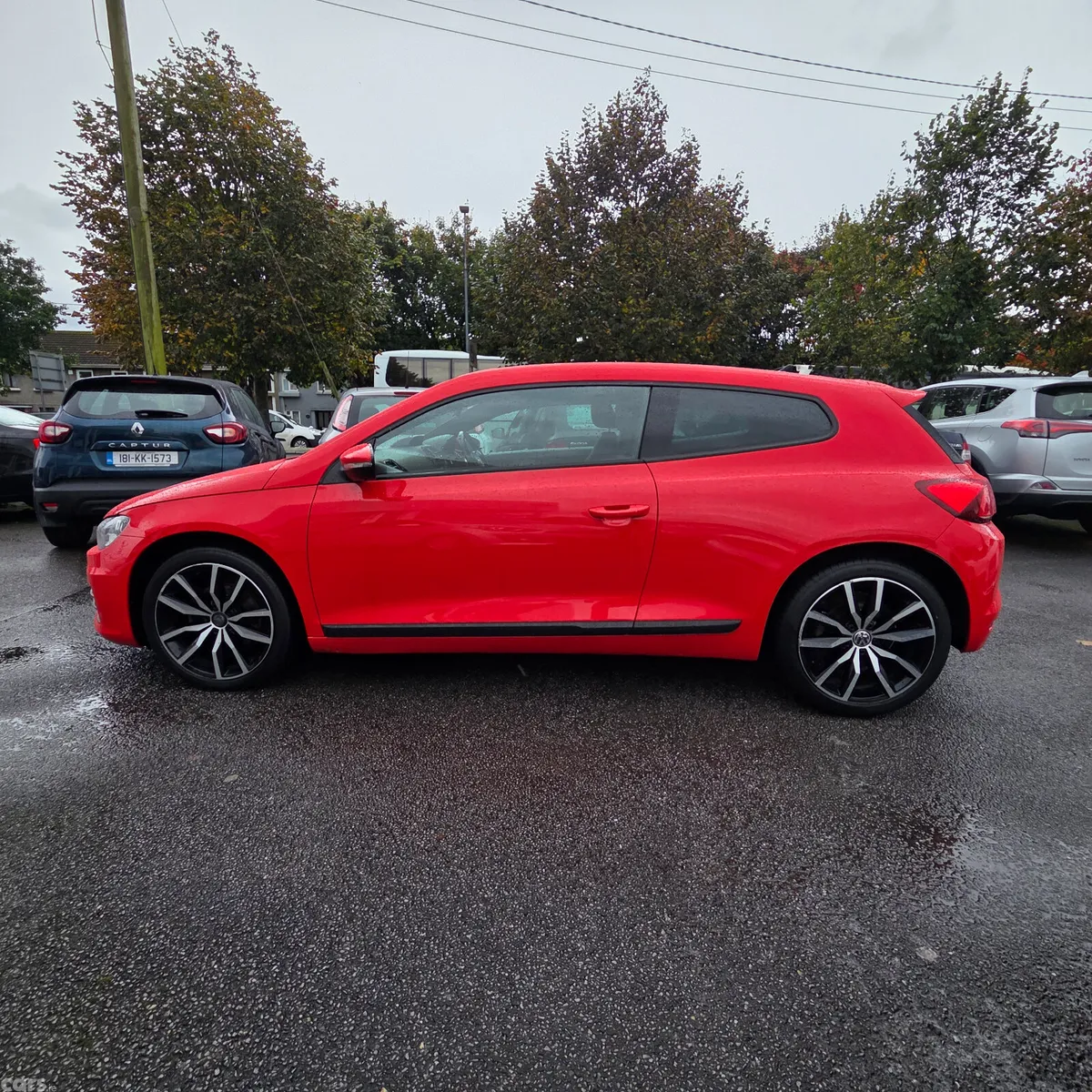 Volkswagen Scirocco Hatchback, Diesel, 2014, Red