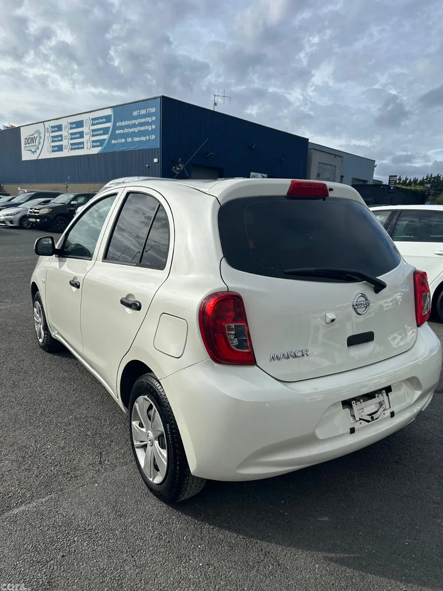 Nissan March Hatchback, Petrol, 2016, White