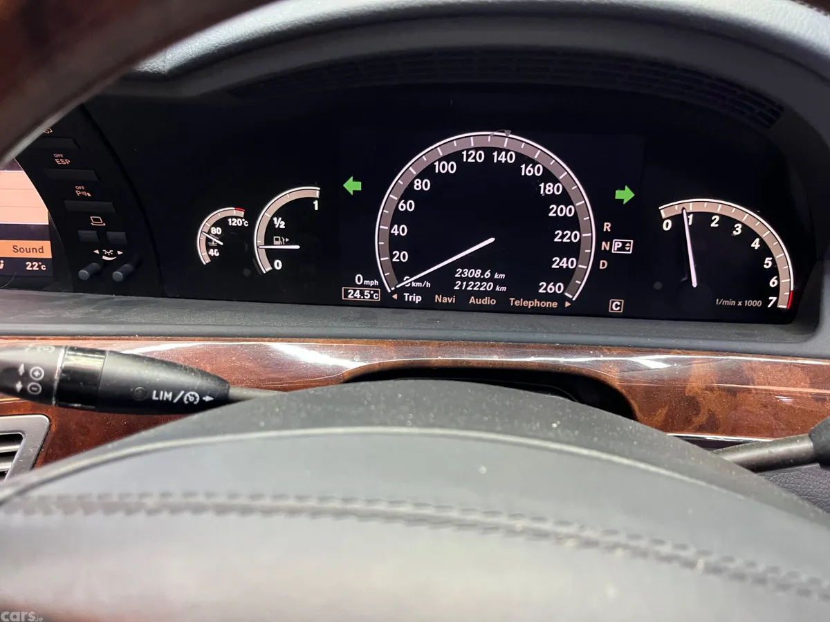 Mercedes-Benz S-Class Saloon, Petrol, 2008, Silver