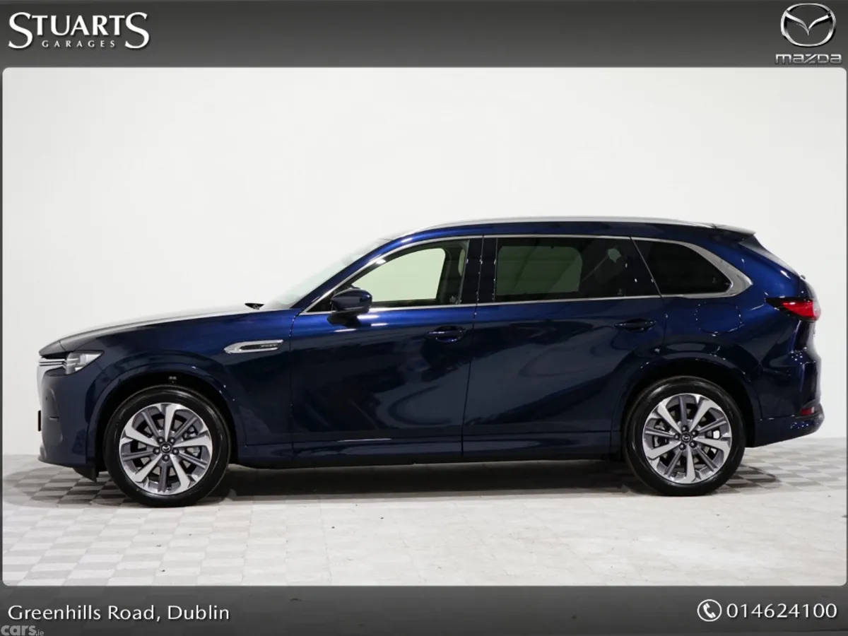 Mazda CX-80 SUV, Petrol Plug-in Hybrid, 2026, Blue