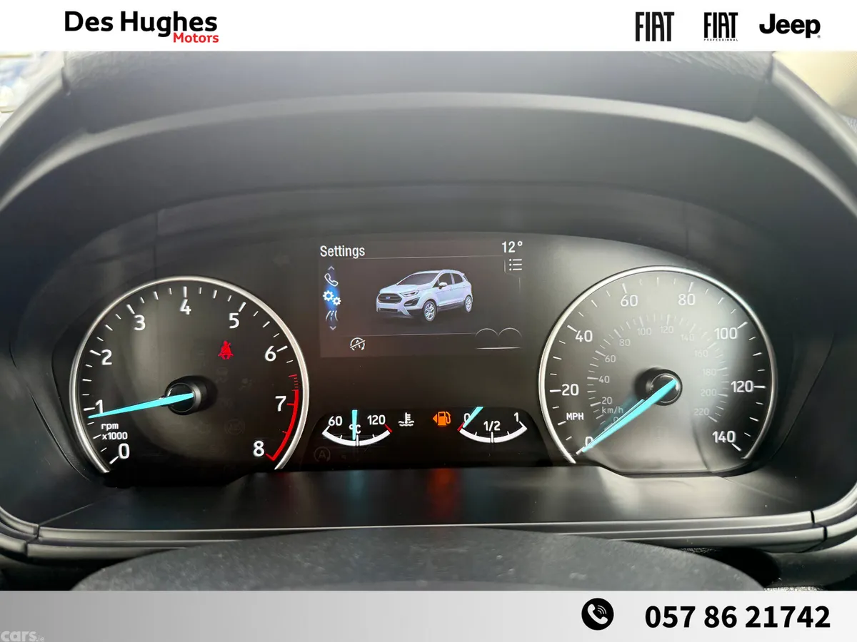 Ford EcoSport SUV, Petrol, 2021, Blue