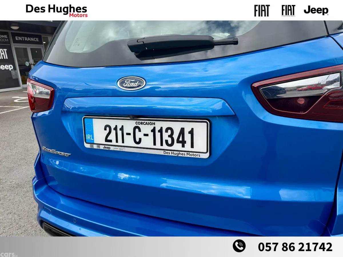Ford EcoSport SUV, Petrol, 2021, Blue