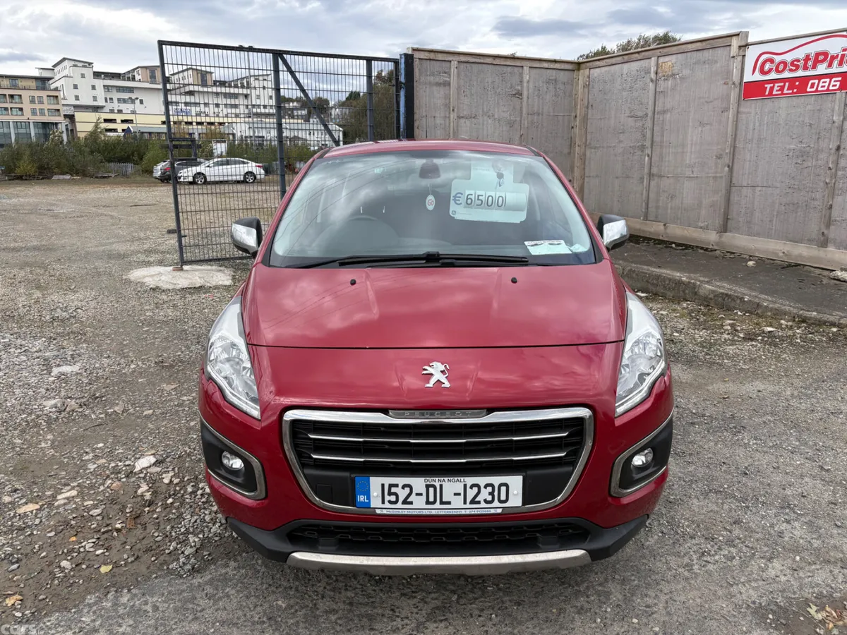 Peugeot 3008 SUV, Diesel, 2015, Red