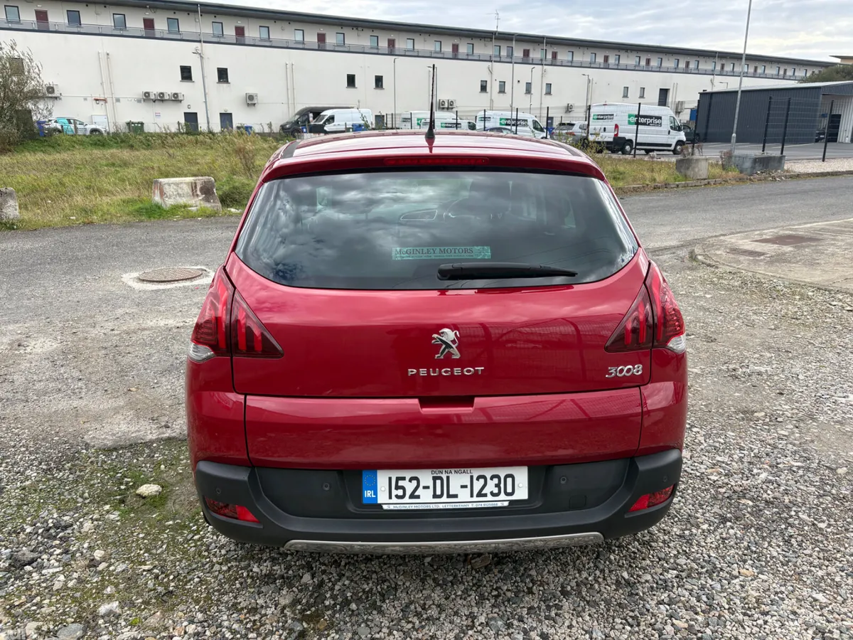 Peugeot 3008 SUV, Diesel, 2015, Red