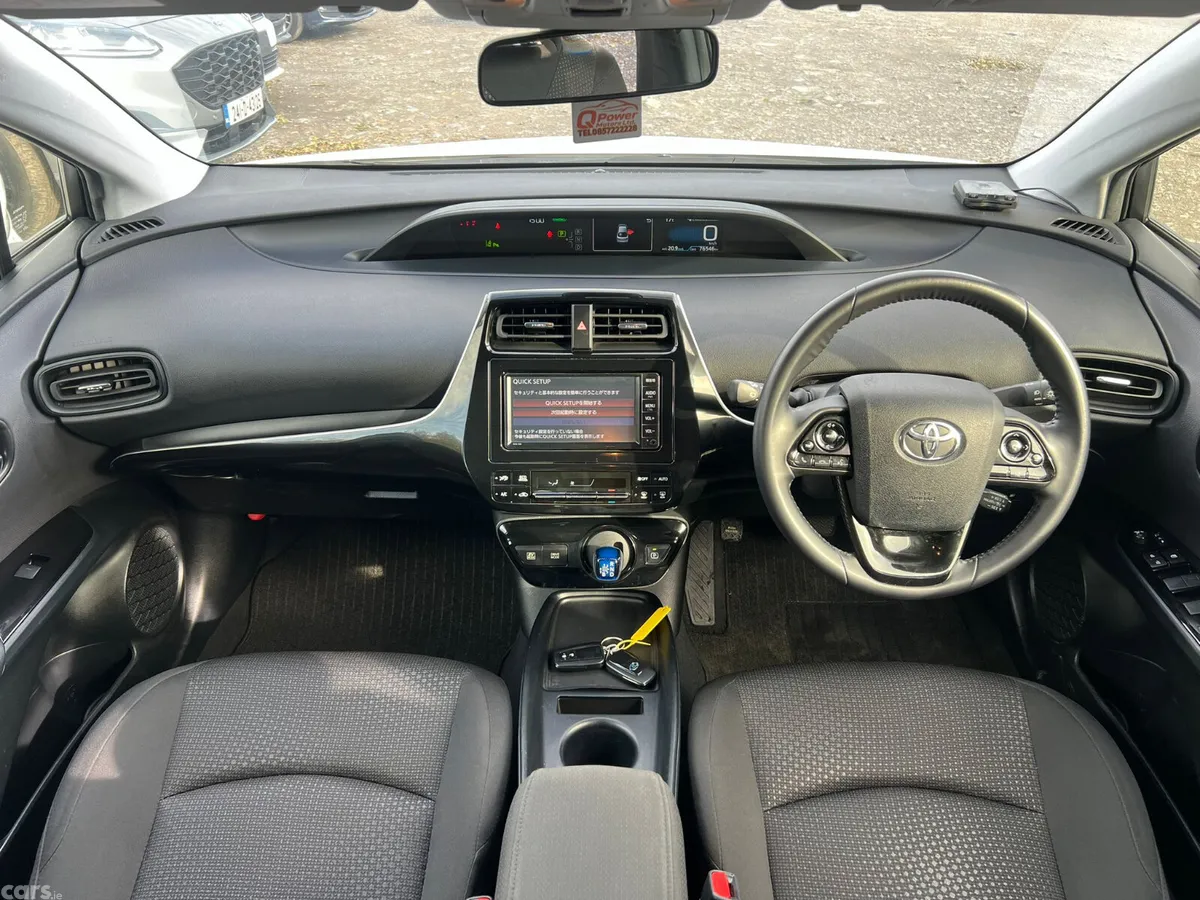 Toyota Prius Hatchback, Petrol Hybrid, 2021, White
