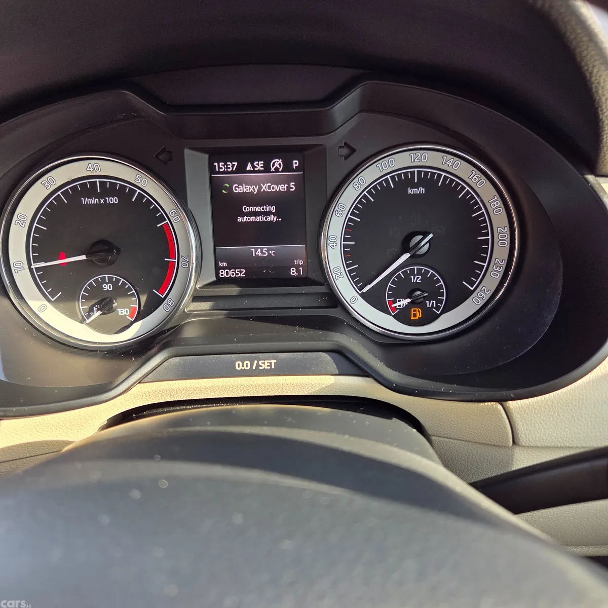 Skoda Octavia Saloon, Petrol, 2017, Beige