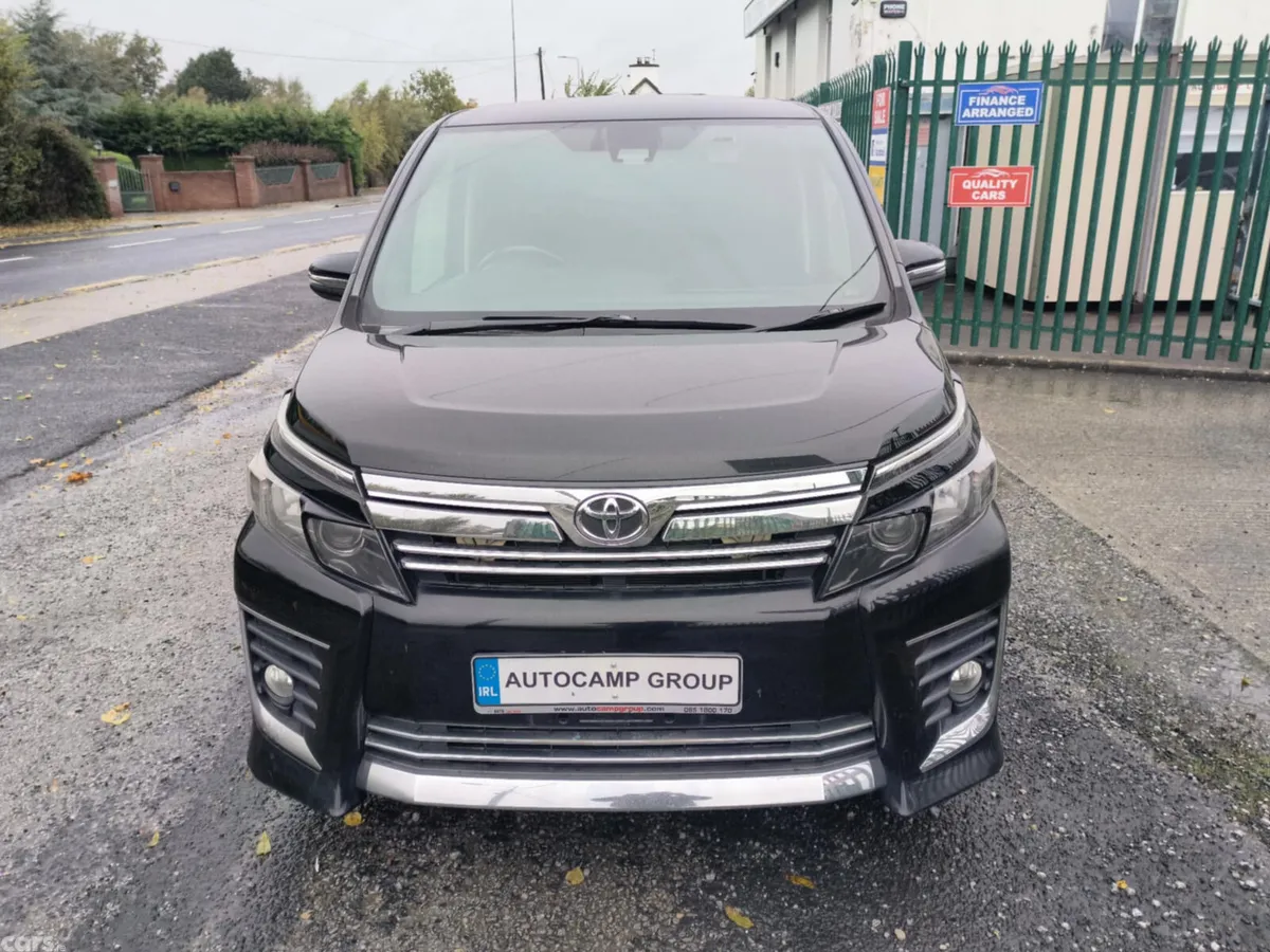 Toyota Voxy MPV, Petrol Hybrid, 2016, Black