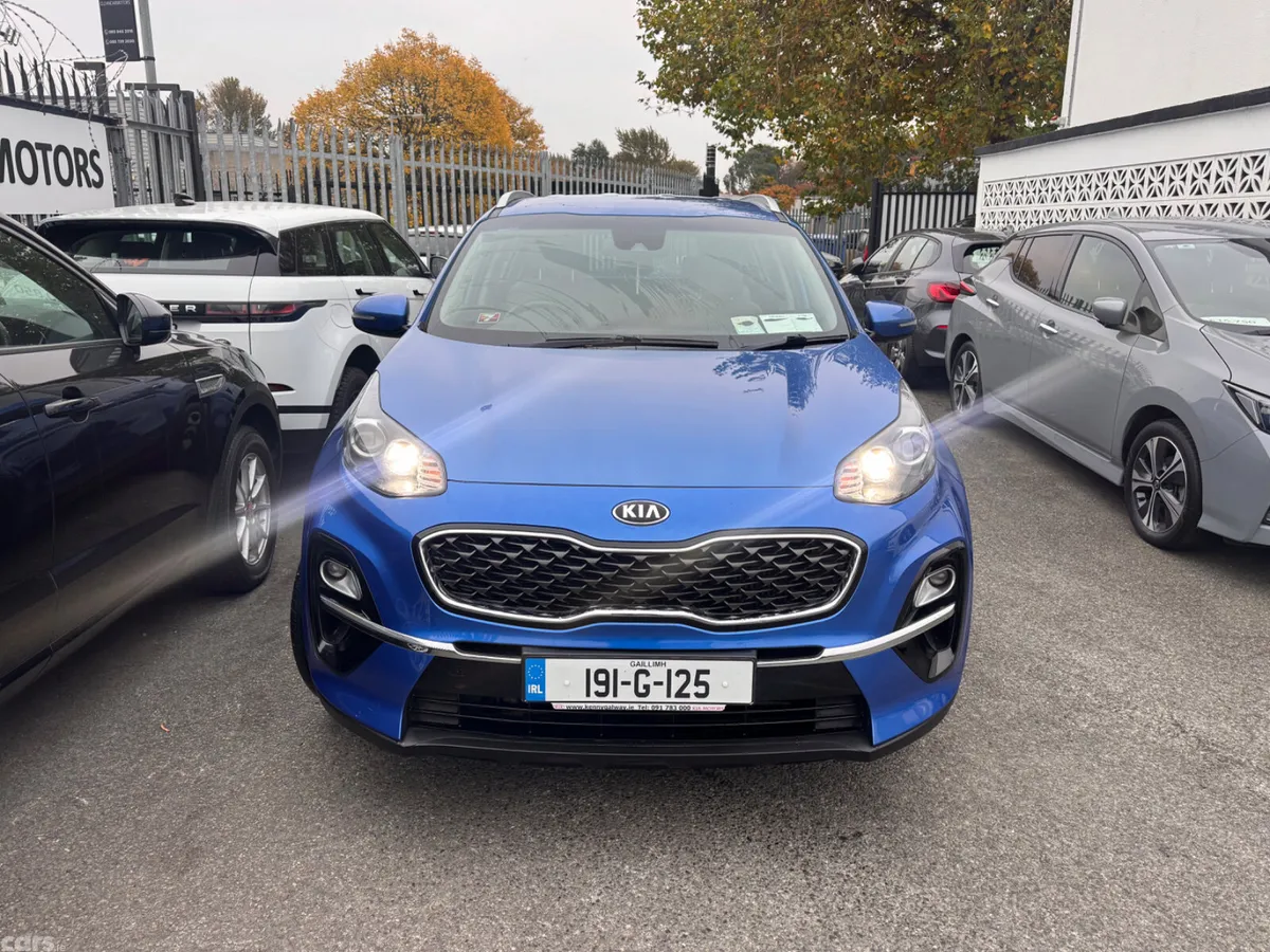 Kia Sportage SUV, Diesel, 2019, Blue