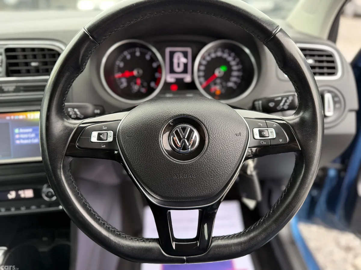 Volkswagen Polo Hatchback, Petrol, 2017, Blue