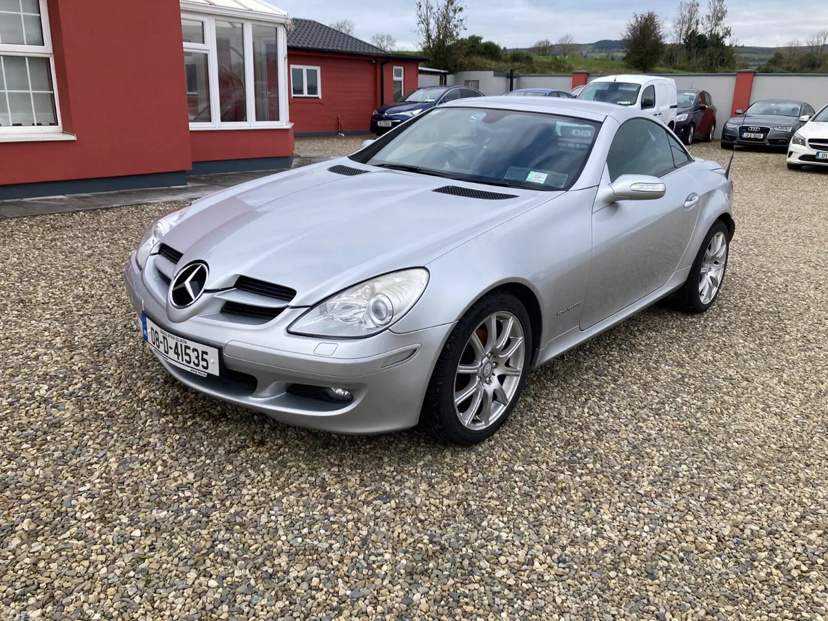 Mercedes-Benz SLK Convertible, Petrol, 2008, Silver