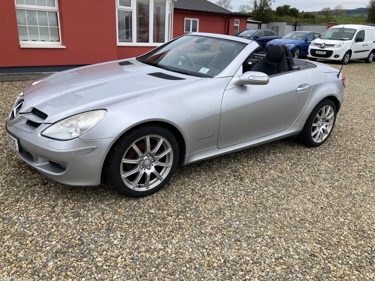 Mercedes-Benz SLK Convertible, Petrol, 2008, Silver