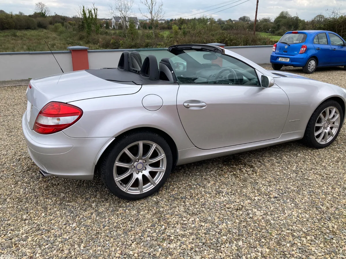 Mercedes-Benz SLK Convertible, Petrol, 2008, Silver