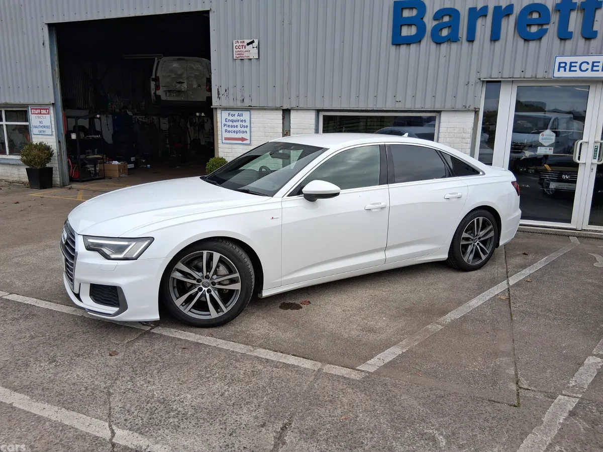 Audi A6 Saloon, Diesel Hybrid, 2019, White