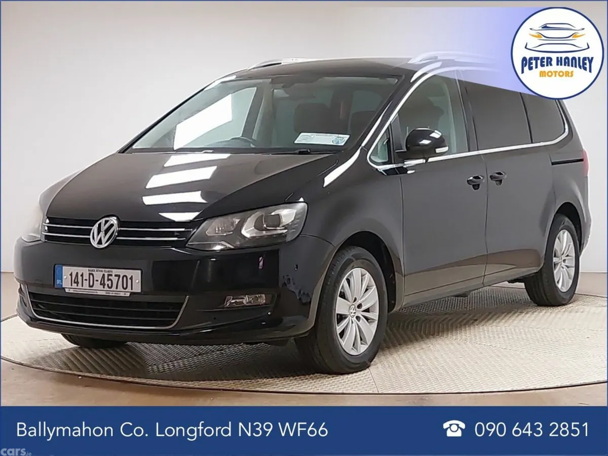Volkswagen Sharan MPV, Petrol, 2014, Black