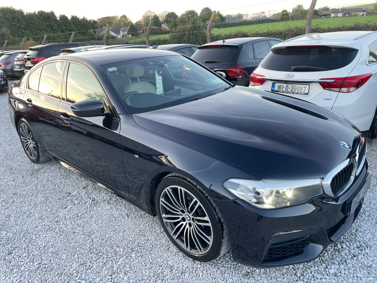 BMW 5-Series Saloon, Diesel, 2019, Black