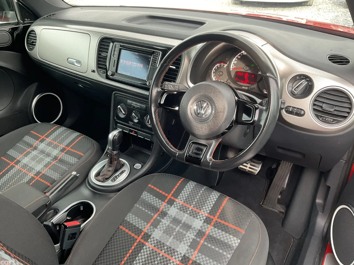 Volkswagen Beetle Hatchback, Petrol, 2016, Orange