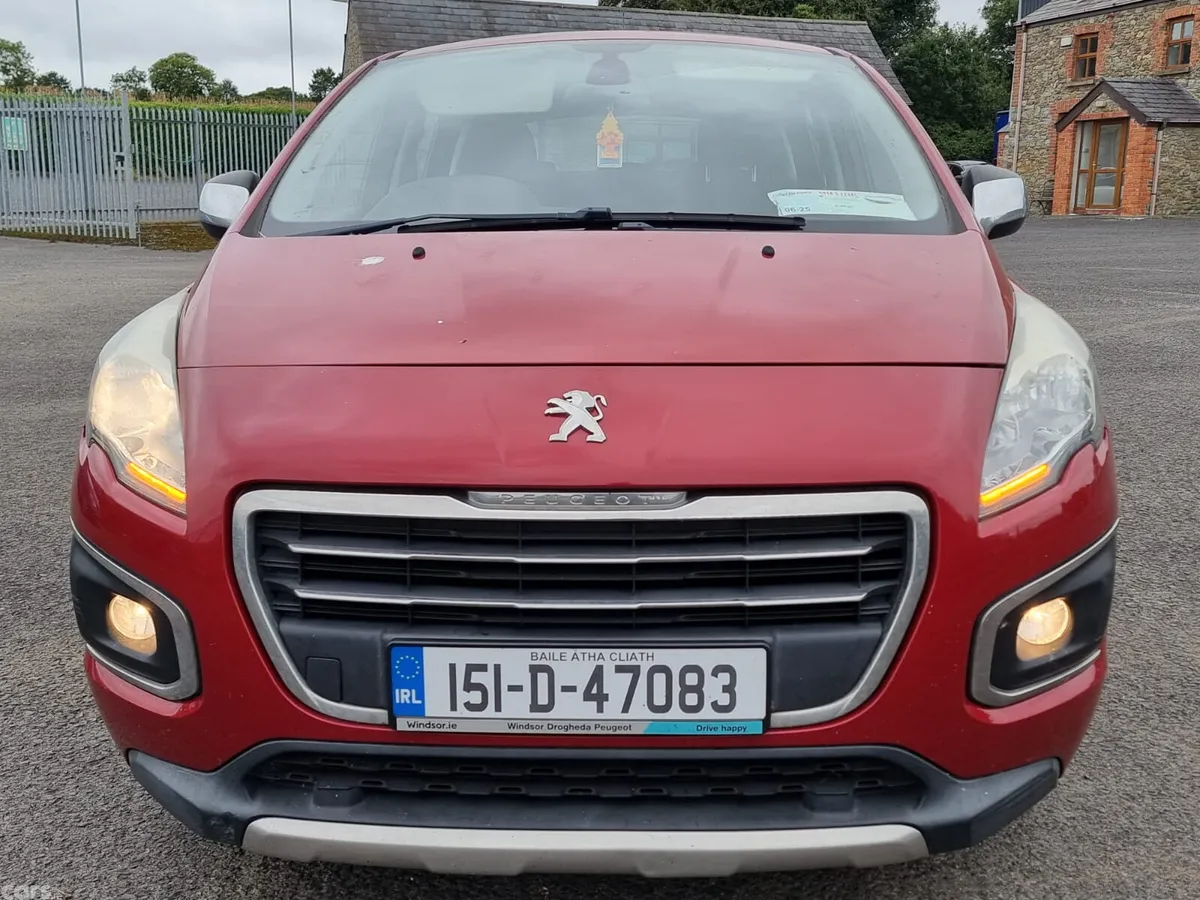 Peugeot 3008 SUV, Diesel, 2015, Red