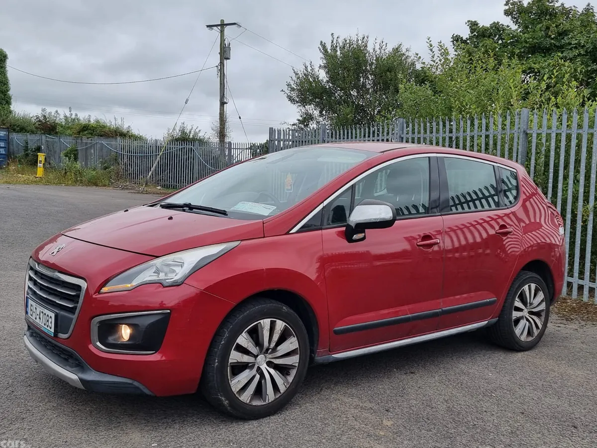 Peugeot 3008 SUV, Diesel, 2015, Red