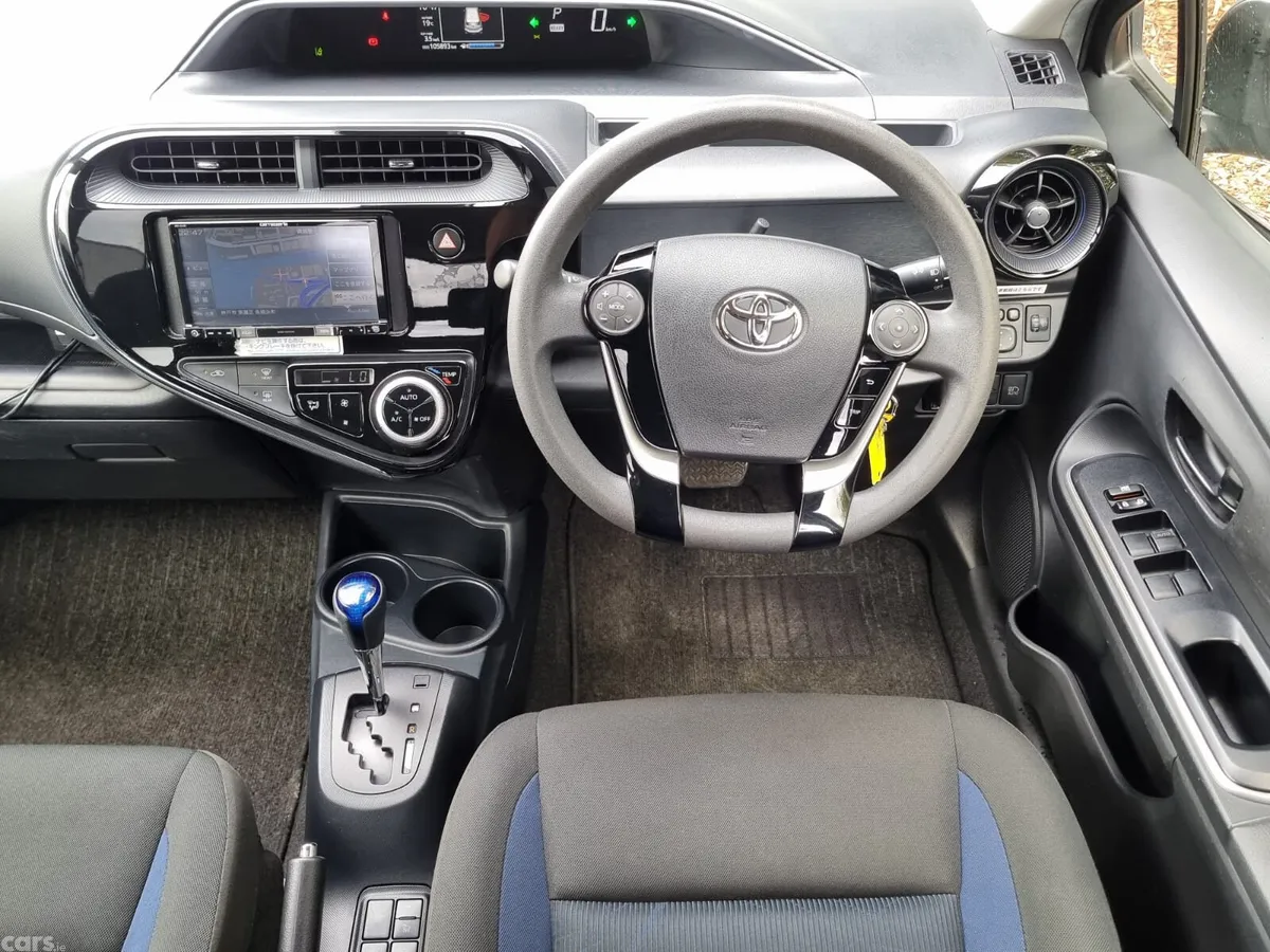 Toyota Aqua Hatchback, Petrol Hybrid, 2019, Grey