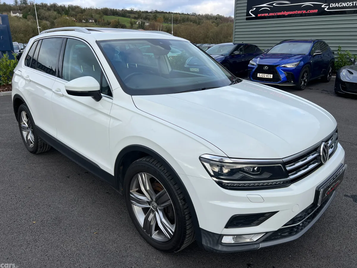 Volkswagen Tiguan SUV, Diesel, 2017, White