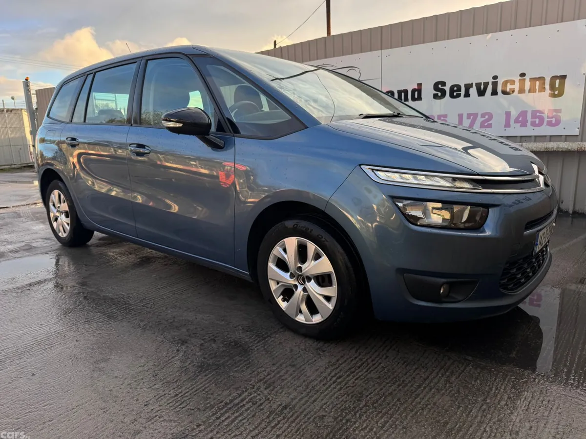 Citroen Grand C4 Picasso Hatchback, Diesel, 2014, Blue
