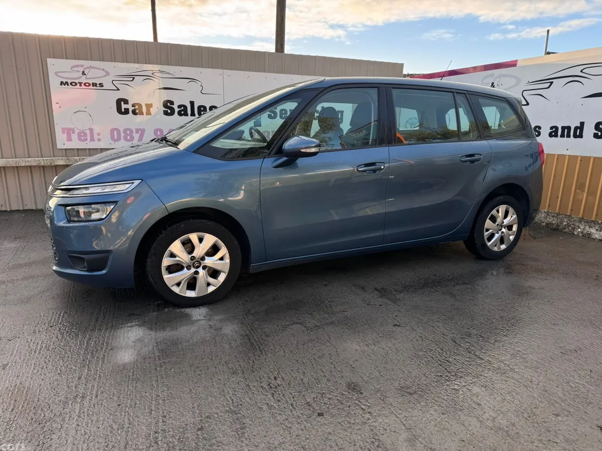 Citroen Grand C4 Picasso Hatchback, Diesel, 2014, Blue