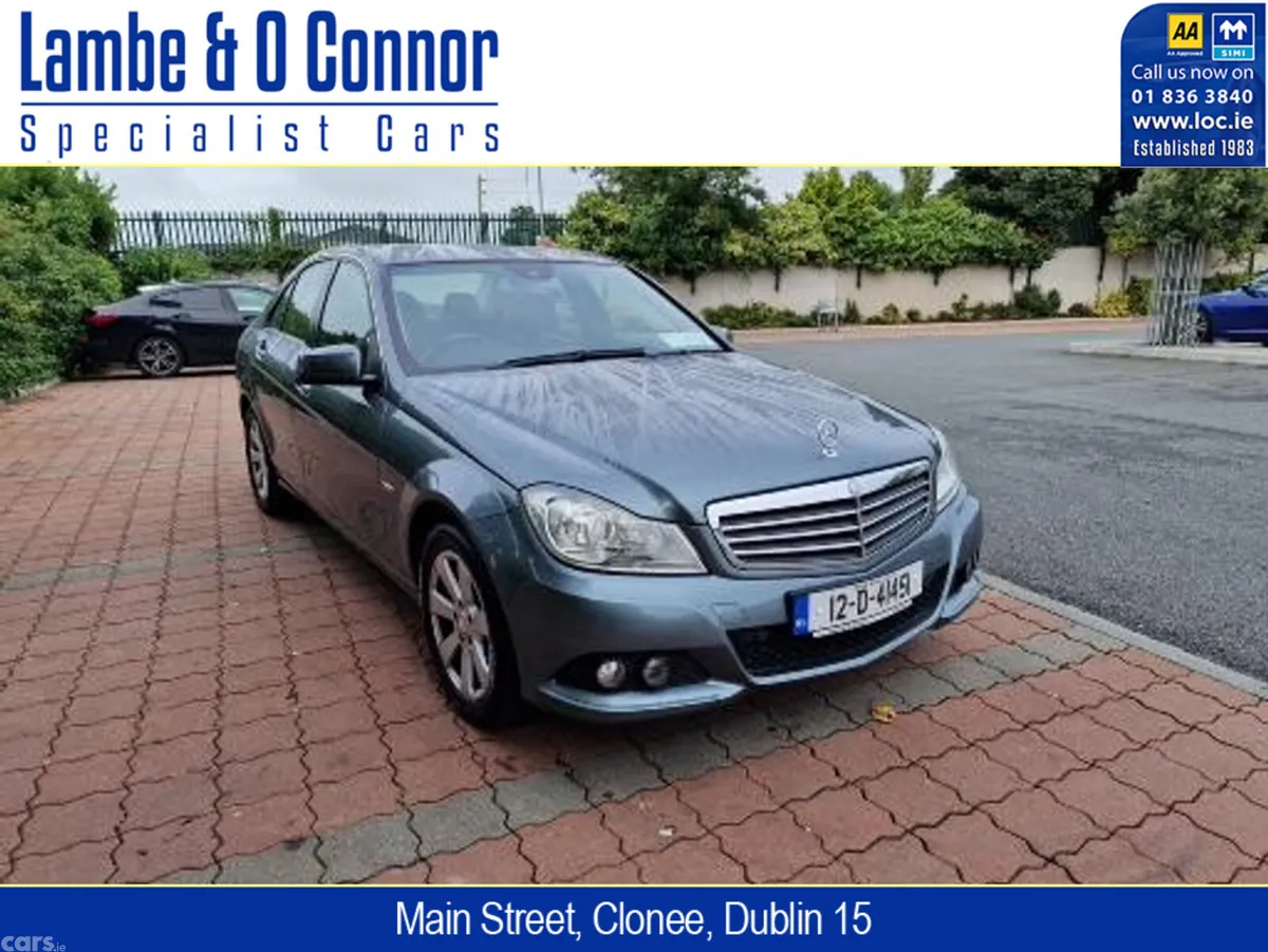 Mercedes-Benz C-Class Saloon, Diesel, 2012, Grey