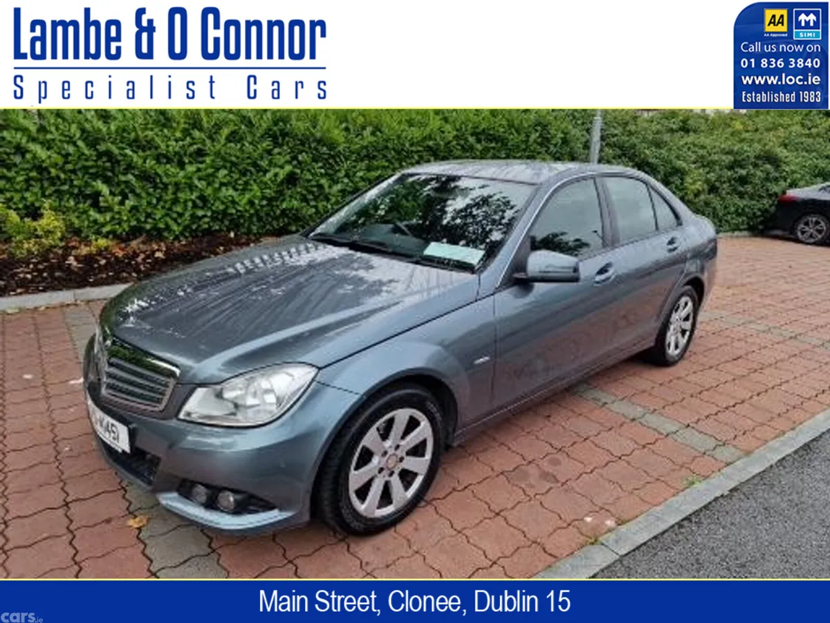 Mercedes-Benz C-Class Saloon, Diesel, 2012, Grey