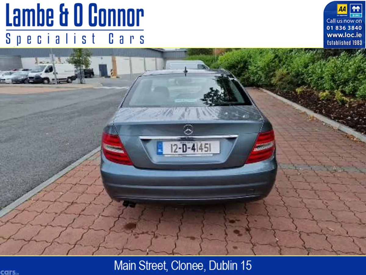 Mercedes-Benz C-Class Saloon, Diesel, 2012, Grey