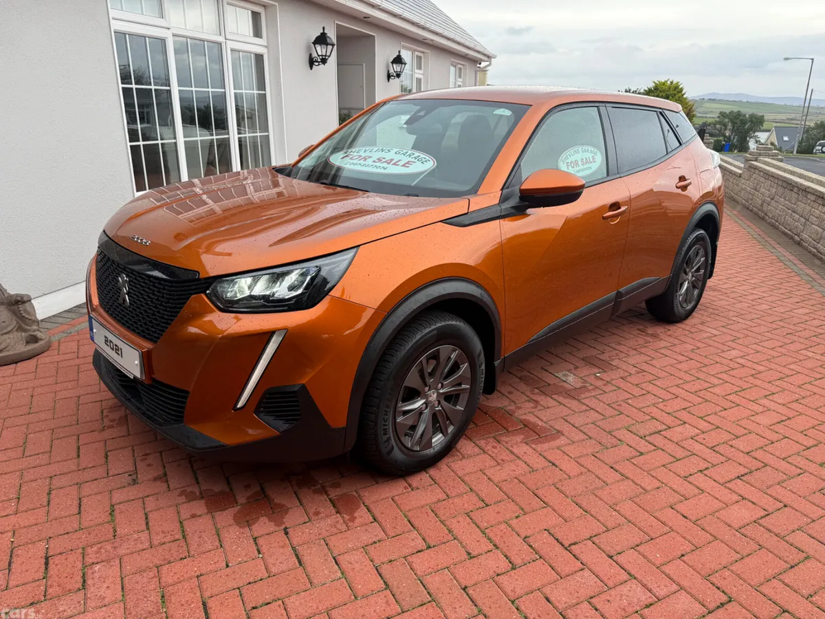 Peugeot 2008 SUV, Diesel, 2021, Orange