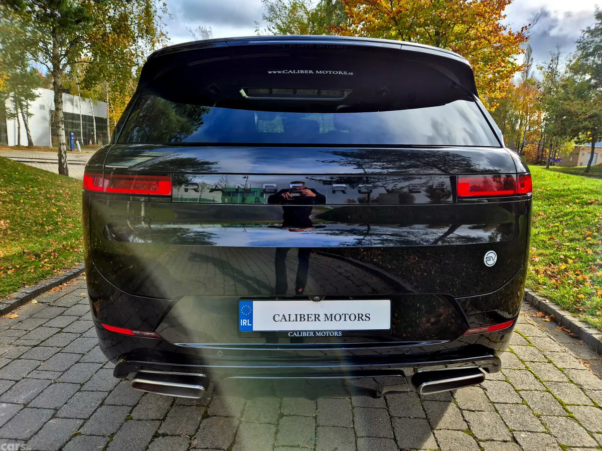 Land Rover Range Rover Sport SUV, Petrol Plug-in Hybrid, 2024, Black